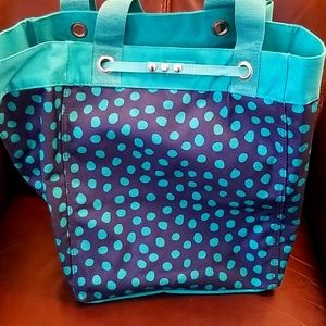 Thirty-one Tote Storage Bucket Bag w/Pouch